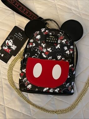 Mickey Mouse Mini Backpack Purse